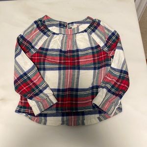 Holiday plaid Vineyard Vines shirt